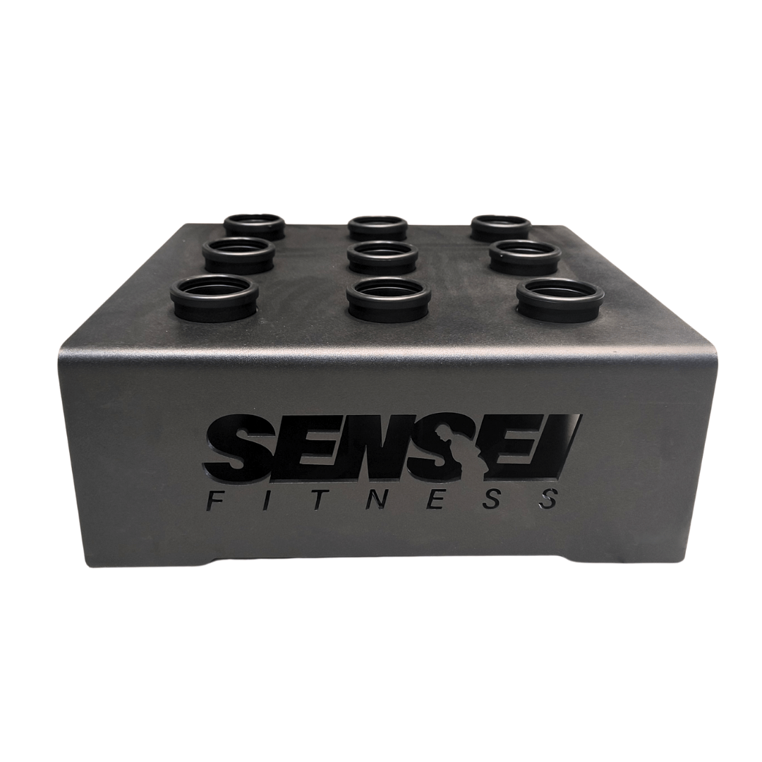 Rack barras olímpicas Bar Holder 9 barras Sensei Fitness