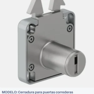 Cerradura muebles Ojmar para puertas correderas